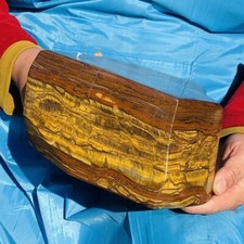 16.61LB Rare Natural Beautiful Yellow Tiger Crystal Mineral Specimen Heals 3237 picture