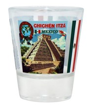 Chichen Itza Mexico Wonders of the World Collection Shot Glass picture
