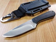 Benchmark Backpacker 420 Stainless Micarta Handle Fixed Blade Knife 001 picture