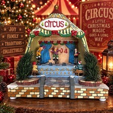 🎪✨ MR. CHRISTMAS GOLD LABEL COLLECTION – WORLD’S FAIR BIG TOP CIRCUS ✨🎪 picture