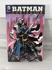 Batman: Contagion Paperback Chuck Dixon Tight Novel Cover Damage See Pics picture