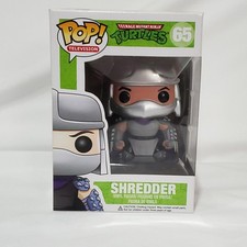Funko Pop TMNT Shredder #65 Vaulted Retired 2013 Vinyl Figure Ninja Turtles picture