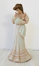 VTG 1990 The San Francisco Music Box Co. Mother and Child Music Box/Figurine EUC picture