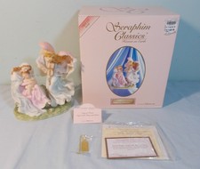 VTG Seraphim Classics Angel Song Of Praise #8167  Angel with Mary and Jesus picture