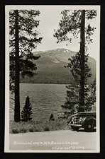 R.P.P.C. of Diamond Lake, and Mt. Bailey. Oregon. 1940's Eastman's Personal Car  picture