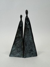 Two Bronze Sculptures “Women”, by South  African artist Sydney Kumalo picture