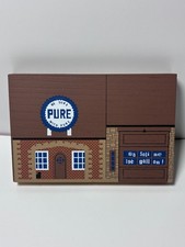 1992 Cat's Meow Village Pure Gas Station Series X Faline Signed picture