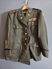 VERY RARE WWII U.S. Army Full Dress Uniform, warrant officer Sixth Army 1953ish picture