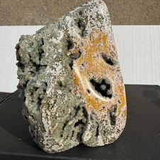 430g Rare Natural Ocean Jasper Specimen With Druzy Crystal Reiki Healing picture