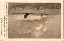 Nathaniel Hone Off Lowestoft Sailing Boats Dublin Art Vintage Postcard picture