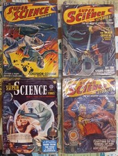 Super Science Stories pulp vintage science fiction 4 issues 1941-1951 picture