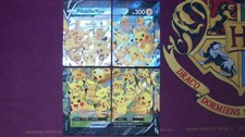 ULTRA RARE Pikachu V-Union 4-Card Set Pokemon TCG SWSH139-142 Holo Promo - NM/LP picture