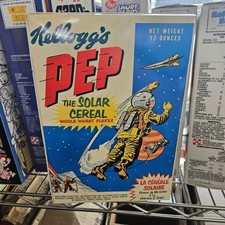 Kellogg's PEP CEREAL BOX Tom Corbett Space Goggles  - High Quality Reproduction picture