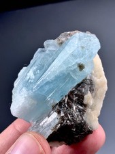 191 Carat Aquamarine Crystal Specimen From Pakistan picture