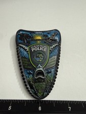 Isle of Palms Police SC Shark Protect Paradise Challenge Coin picture