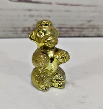 Golden Poodle Dog Gold 2.25