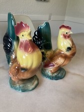 Vintage Royal Windsor Ceramic Figurine England Farmhouse Chic & Rooster  8”T 6”W picture