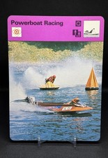 1977-79 Sportscaster Card, #08.19 Powerboat Racing picture