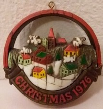 Hallmark 1976 Vintage Peace on Earth Nostalgic Peace, Mint, No Box picture