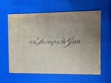 Vintage Thompson Guns 1921-1923 Catalog - High Quality Embossed Cover - Numrich picture