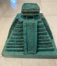 Vintage Green Mayan Pyramid Souvenir El Castillo Chichén Itzá Cancun 6