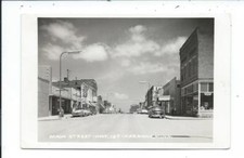 Real Photo Postcard Post Card Harmony Minnesota Minn Mn Main Street picture