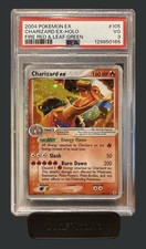 2004 Pokemon Charizard ex 105/112 FireRed & LeafGreen Holo PSA 3 VG picture