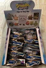 New SpongeBob SquarePants Blind Figural Bag Clip Box Spirit Halloween Full Box picture