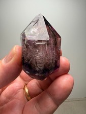 RARE Big moving bubble in this beautiful large Chibuku Amethyst Scepter- $149 picture