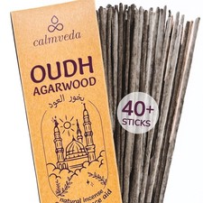 Mystic Oud Agarwood Incense Sticks - Thick Resin Large, picture