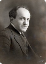 Portrait of Swiss born American composer Ernest Bloch Old Photo picture