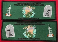 Emerald Shellback Liberty Cuff Set Crossing of the Equator at the Greenwich Meri picture