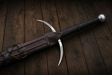 Handmade Two Handed Longsword Medieval Zweihander Fantasy Sword picture