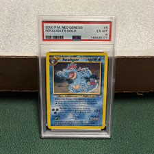 Pokémon TCG: 2000 Neo Genesis Feraligatr Holo #5/111 PSA 6 EX-MT. picture