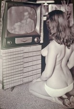 126(9)*Vintage Pin Up Girls photo black - white picture