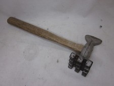 vintage meat tenderizer kitchen cook chef hammer wood handle mallet pounder tool picture