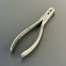 Vintage S&H CO. N.Y. RED DEVIL Trademark  Gas Burner Pliers Tool  7.25”USA picture