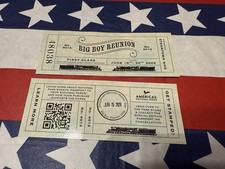 BigBoy Reunion Steamtown Commemorative Ticket dated June 15, 2026 Mint Condition picture