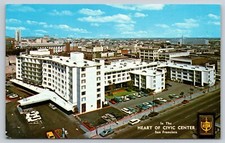 Postcard Del Webb's Towne House Market at Eighth San Francisco California picture