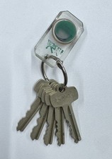 🌿 🗝️ Vintage Key BEST Appx 2.25” Padlocks Door Cabinet Desk Trunk picture