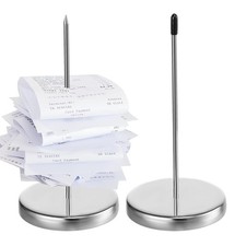Receipt Holder 2pcs Ticket Holder Ticket Stabber Restaurant Holder Spike Bill picture