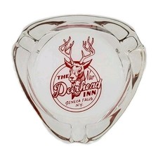 Vintage Marketing Ashtray / The New Deerhead Inn / Seneca Falls New York NY picture