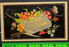 Vintage Solace Chewing Tobacco Trade Card picture