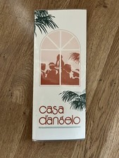 1980's CASA DANGELO Vintage Restaurant Menu Fort Wayne wine Italy Indiana rare picture