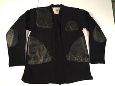 VTG Bob Allen Shooting Jacket Black Sweater Mens Trap Skeet Hunting MEDIUM 42 picture