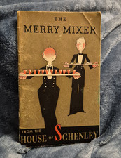 Schenley The Merry Mixer Cocktail Recipe Booklet Guide 1938, Original Paper picture