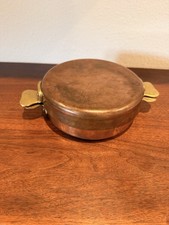 Vintage French Copper Pommes Anna Pan with Tin Lining picture