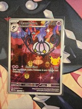 Pokémon TCG Chandelure 137/128 30th Celebration Illustration Rare Holo Card NM picture