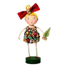 LORI MITCHELL ~ Jingle Belle ~ Folk Art Christmas Figure picture
