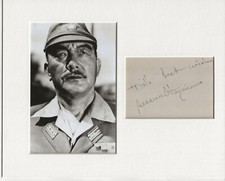 Sessue Hayakawa the bridge on the river kwai signed genuine autograph UACC RD picture